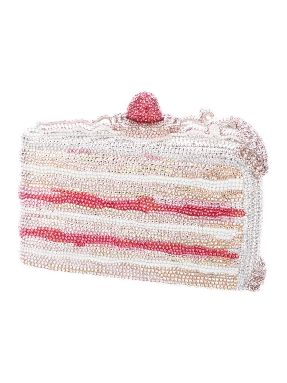 Judith Leiber Slice Cake Minaudière Clutch